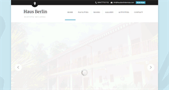 Desktop Screenshot of hausberlinbentota.com