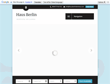 Tablet Screenshot of hausberlinbentota.com